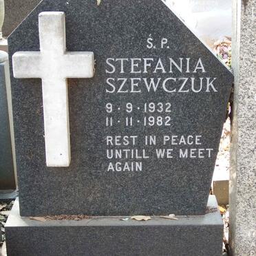 SZEWCZUK Stefania 1932-1982