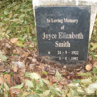 SMITH Joyce Elizabeth 1922-1992