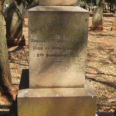 SCHULTZE Julius Gustav 1826-1911