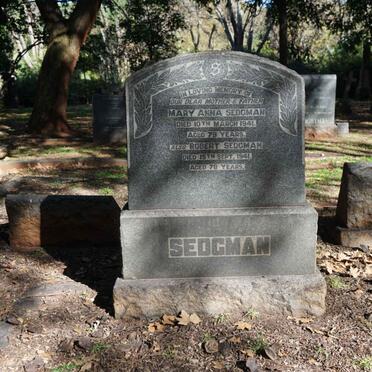 SEDGMAN Robert -1941 &amp; Mary Anna -1941