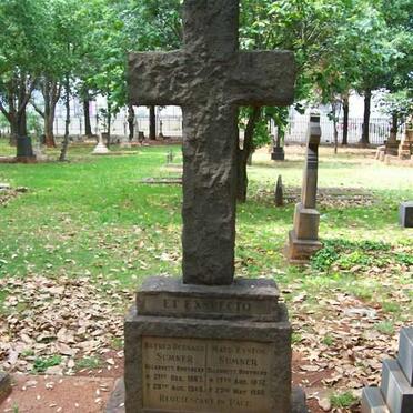 SUMNER Alfred Bernard 1867-1945 &amp; Maud Eyston 1872-1950