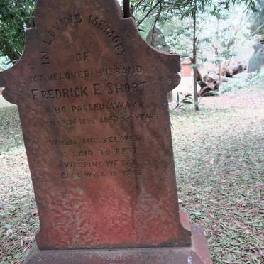 SHORT Fredrick E. -1895