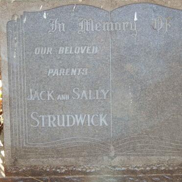 STRUDWICK Jack &amp; Sally