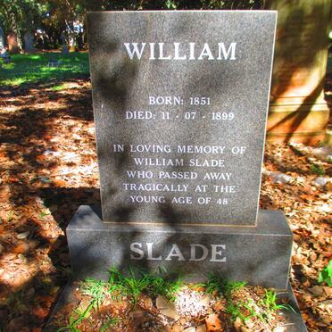 SLADE William 1851-1899