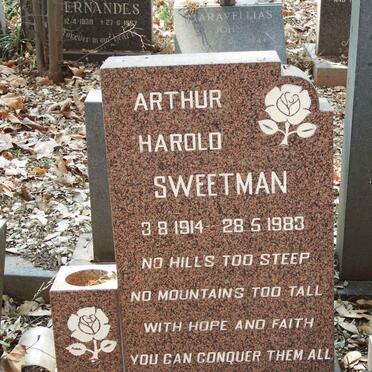 SWEETMAN Arthur Harold 1914-1983