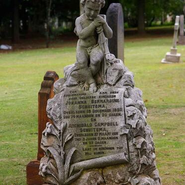 SCHUITEMA Johanna Bernadine -1890 :: SCHUITEMA Archibald Campbell 189?