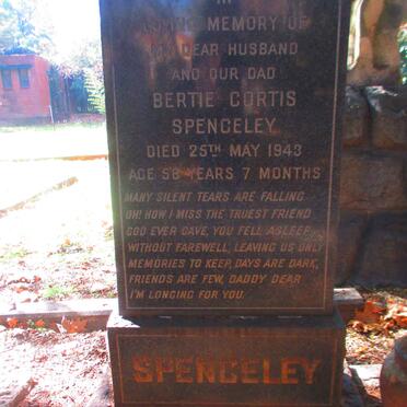 SPENCELEY Bertie Cortis -1943