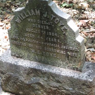 TOYE William J. -1904