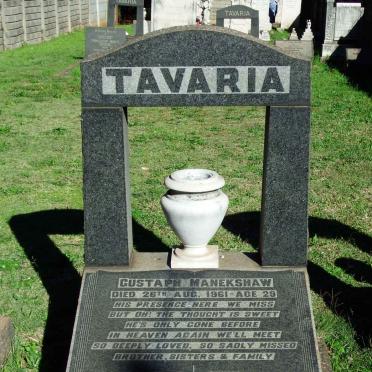 TAVARIA Gustaph Manekshaw -1961