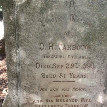 TARBOTON D.H. -1893 & Elizabeth -1896 :: CAMPBELL Colin -1919 & Emma -1920_2
