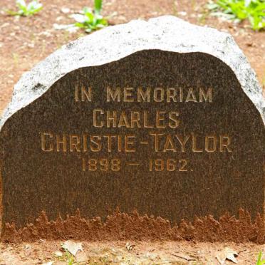 TAYLOR Charles, CHRISTIE 1898-1962