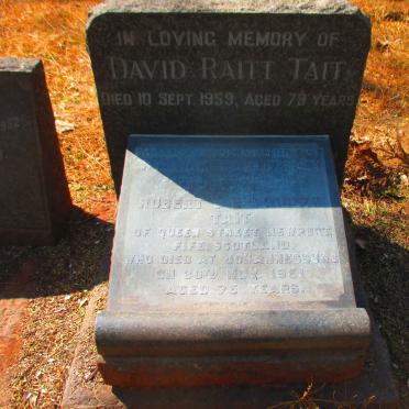 TAIT David Raitt -1959 :: TAIT William Raitt  -1951