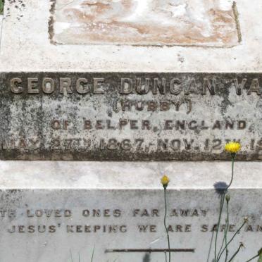 VALE George Duncan 1867-1903