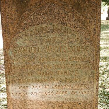 WHITEHOUSE Samuel -1895