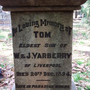 YARBERRY Tom -1894