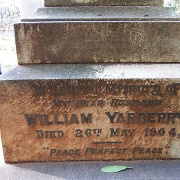 YARBERRY William -1904