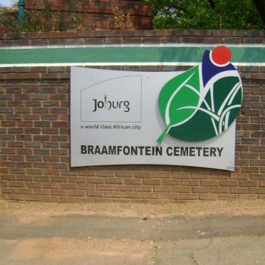 Gauteng, JOHANNESBURG, Braamfontein, Main cemetery
