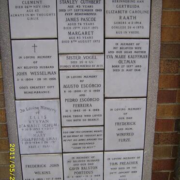 015 Memorial wall