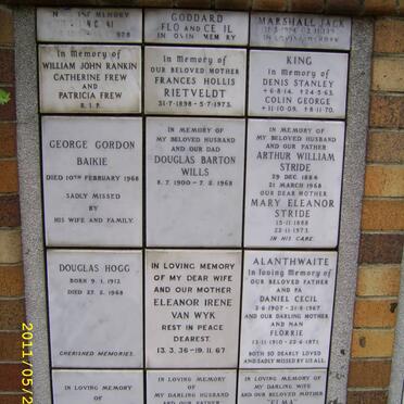 010 Memorial wall