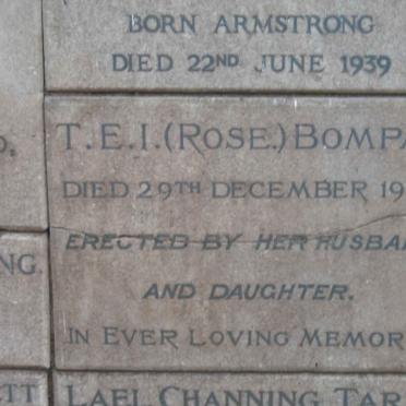 BOMPAS T.E.I. -1939 :: TARR Lael Channing