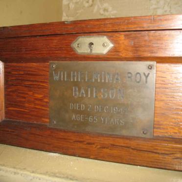 BATESON Wilhelmina Roy -1944