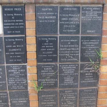 123 Memorial wall 