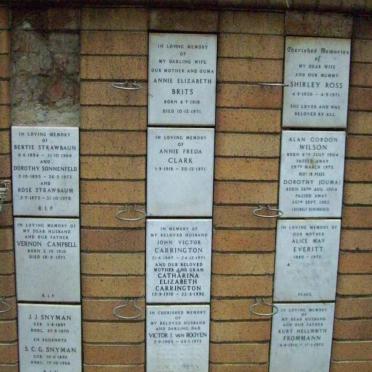 128 Memorial wall 