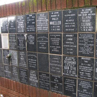 169 Memorial wall 