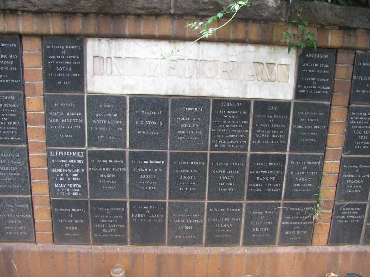 108 Memorial wall