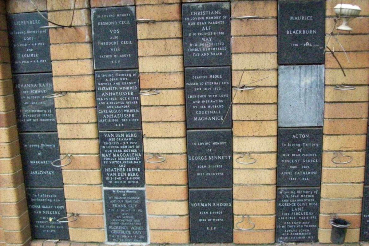 144 Memorial wall