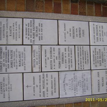 015 Memorial wall
