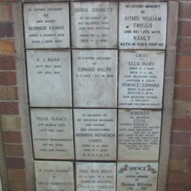 129 Memorial wall 