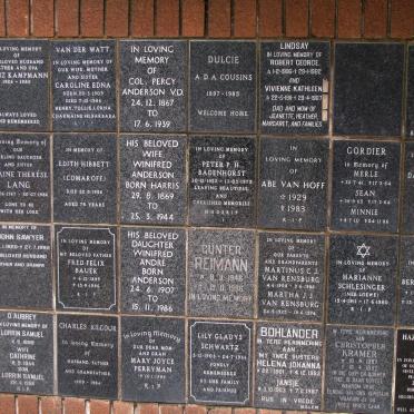 150 Memorial wall 