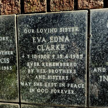 CLARKE Eva Edna 1902-1985