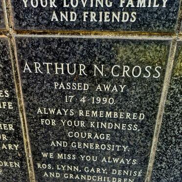 CROSS Arthur N. -1990
