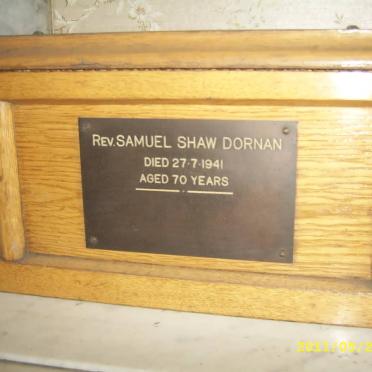 DORNAN Samuel Shaw -1941