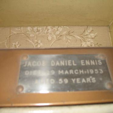 ENNIS Jacob Daniel -1953