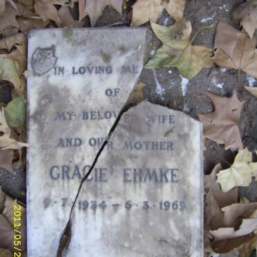 EHMKE Gracie 1934-1969