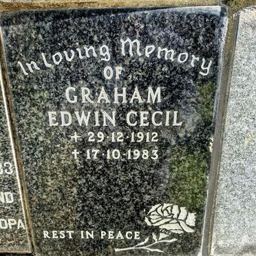 GRAHAM Edwin Cecil 1912-1983