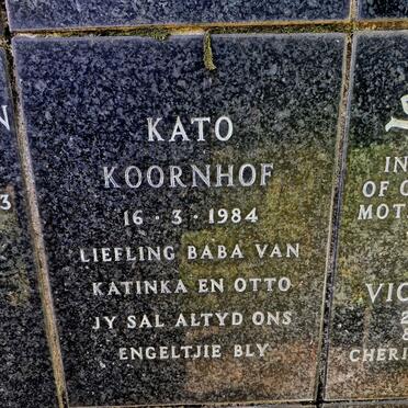 KOORNHOF Kato -1984