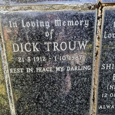 TROUW Dick 1912-1987