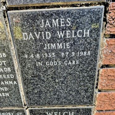 WELCH James David 1933-1988