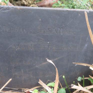 STADEN Stephanus Johannes, van 1936-