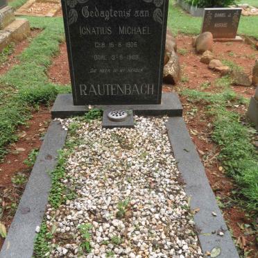 RAUTENBACH Ignatius Michael 1905-1969