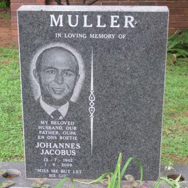 MULLER Johannes Jacobus 1942-2009