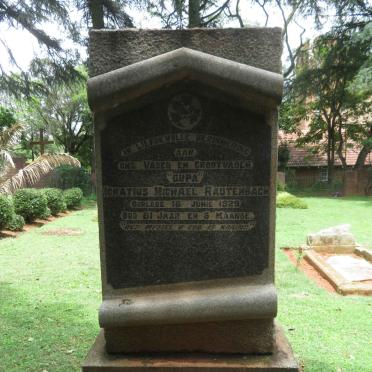 RAUTENBACH Ignatius Michael -1929