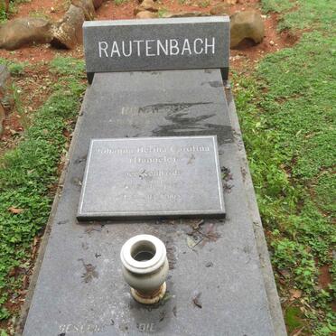 RAUTENBACH Ronaldus 1916-1989 &amp; Johanna Bertha Carolina KENHARDT 1922-2005