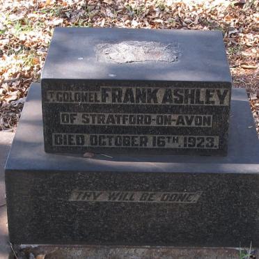 ASHLEY Frank -1923