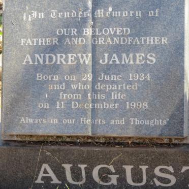 AUGUST Andrew James 1934-1998