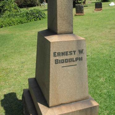 BIDDULPH Ernest W.